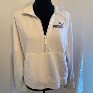 PUMA Women's Cream Sweater (Size L)